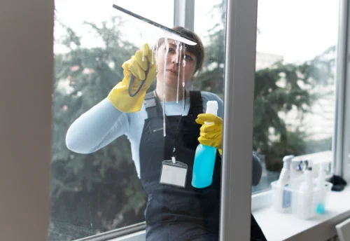 Nettoyage de vitres intérieures et extérieures à Plou